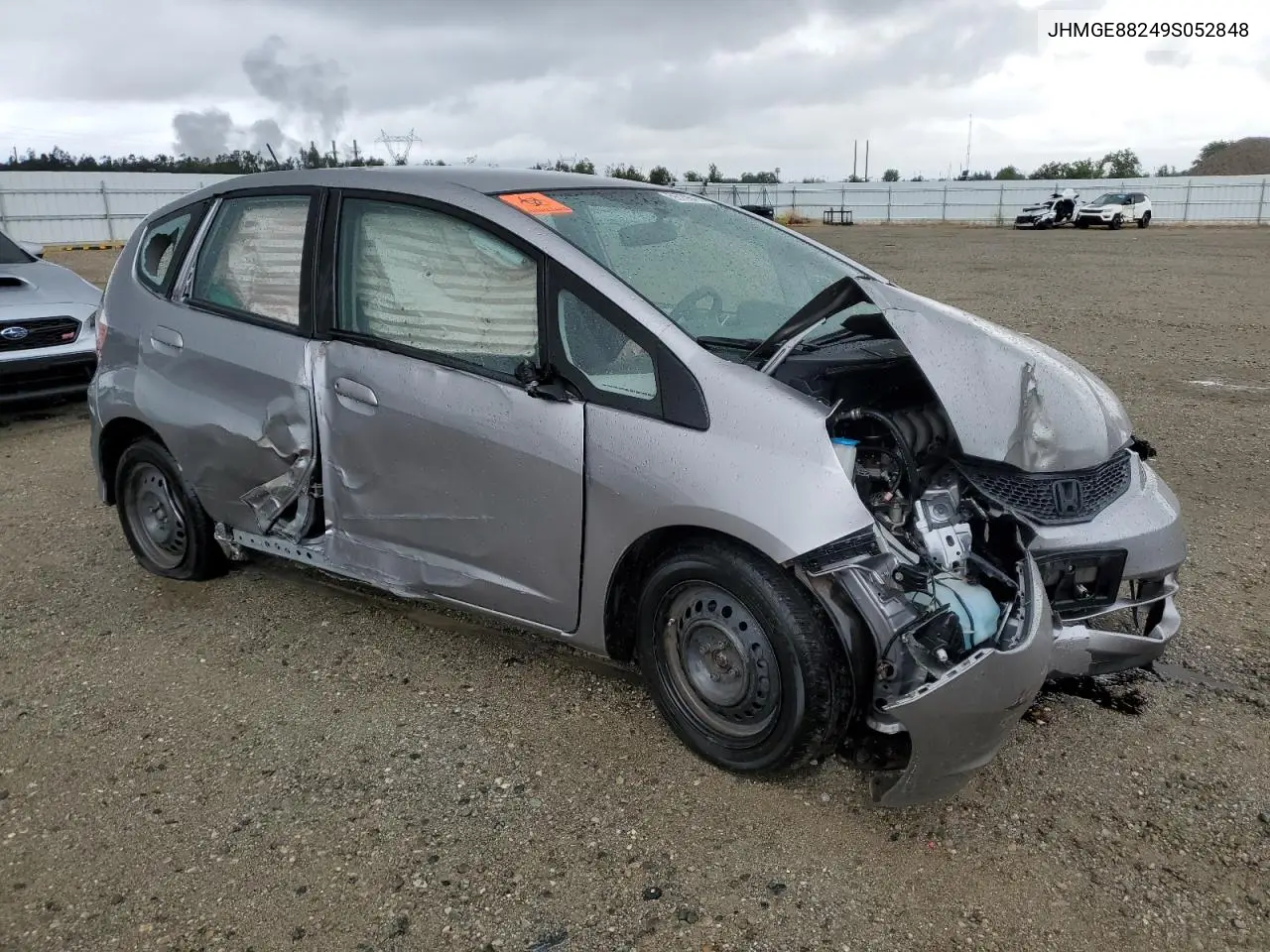 2009 Honda Fit VIN: JHMGE88249S052848 Lot: 56739415