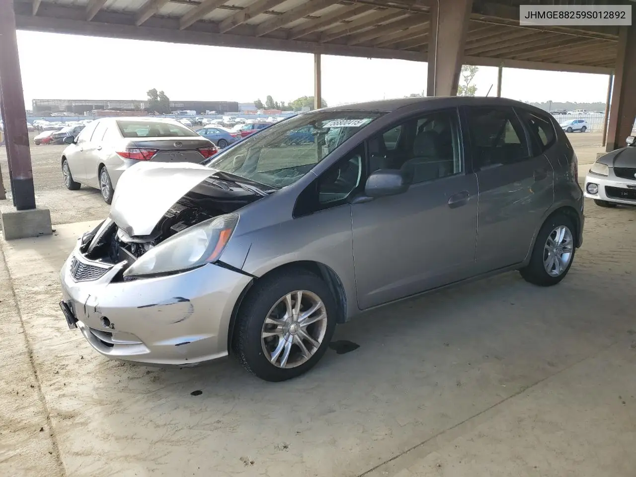 2009 Honda Fit VIN: JHMGE88259S012892 Lot: 56800415