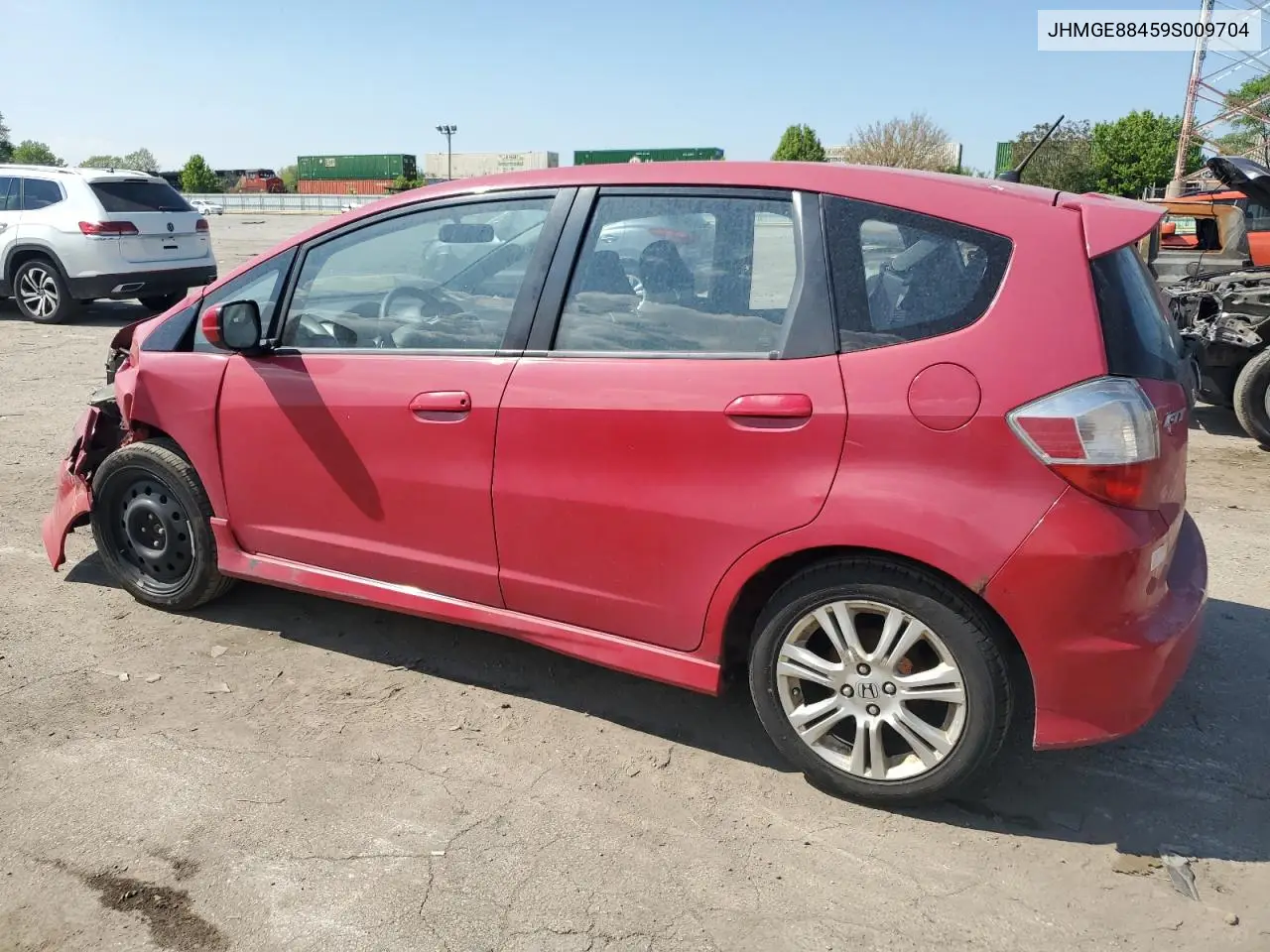 2009 Honda Fit Sport VIN: JHMGE88459S009704 Lot: 56963905