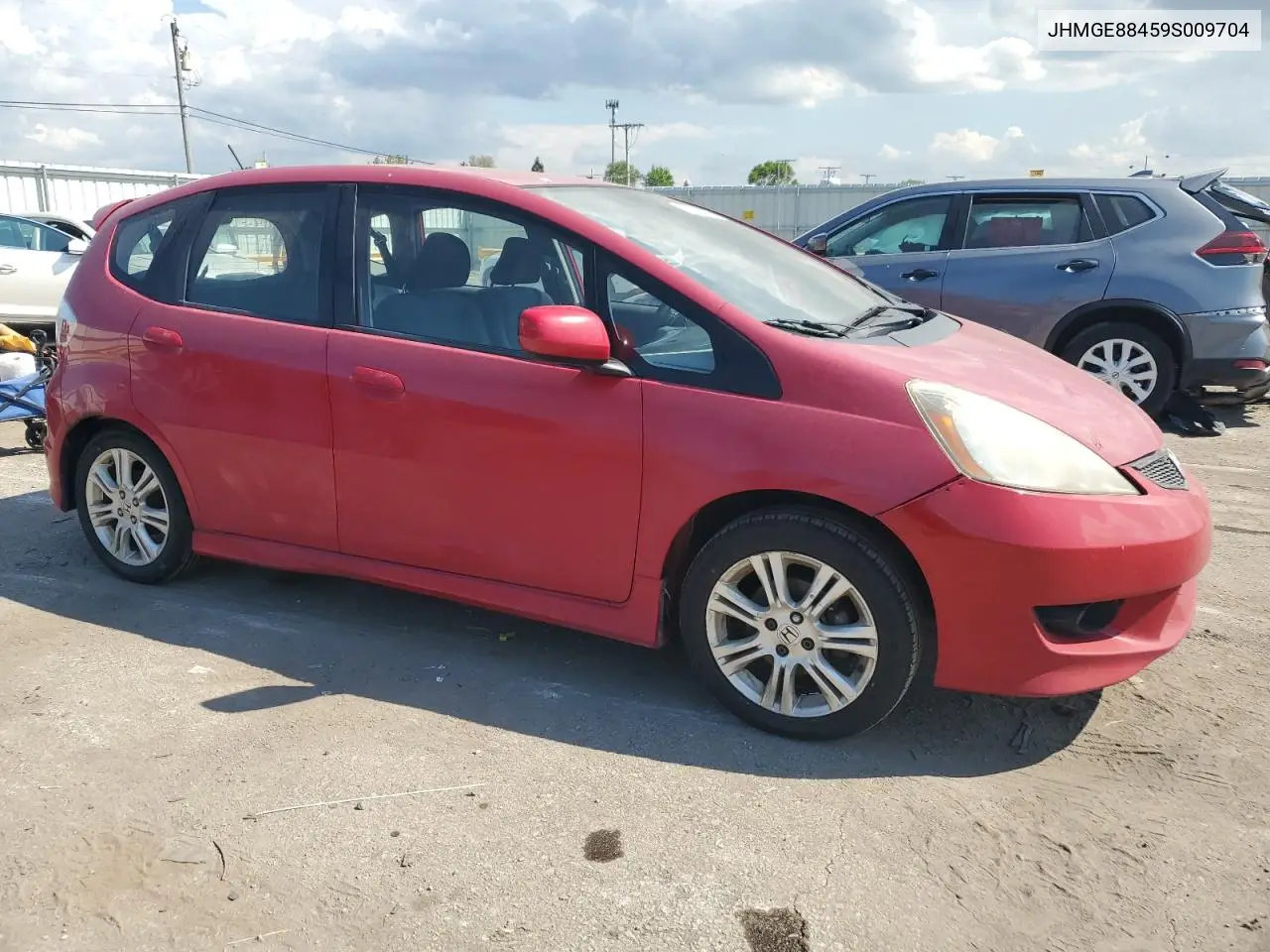 2009 Honda Fit Sport VIN: JHMGE88459S009704 Lot: 56963905