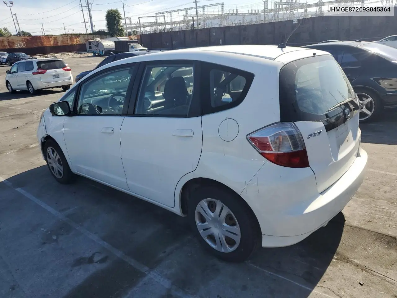2009 Honda Fit VIN: JHMGE87209S045364 Lot: 57136955