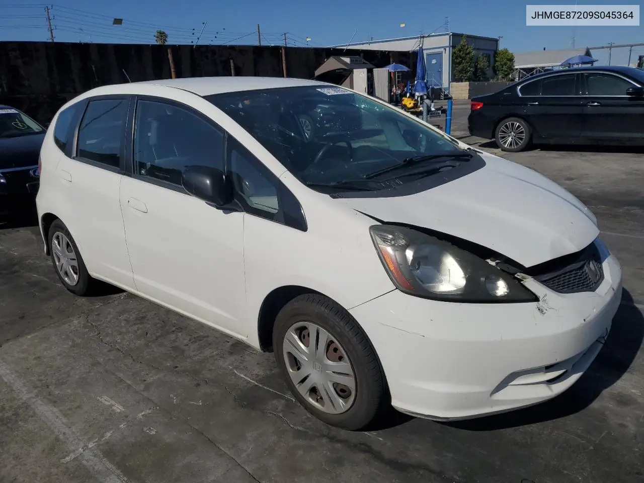 2009 Honda Fit VIN: JHMGE87209S045364 Lot: 57136955
