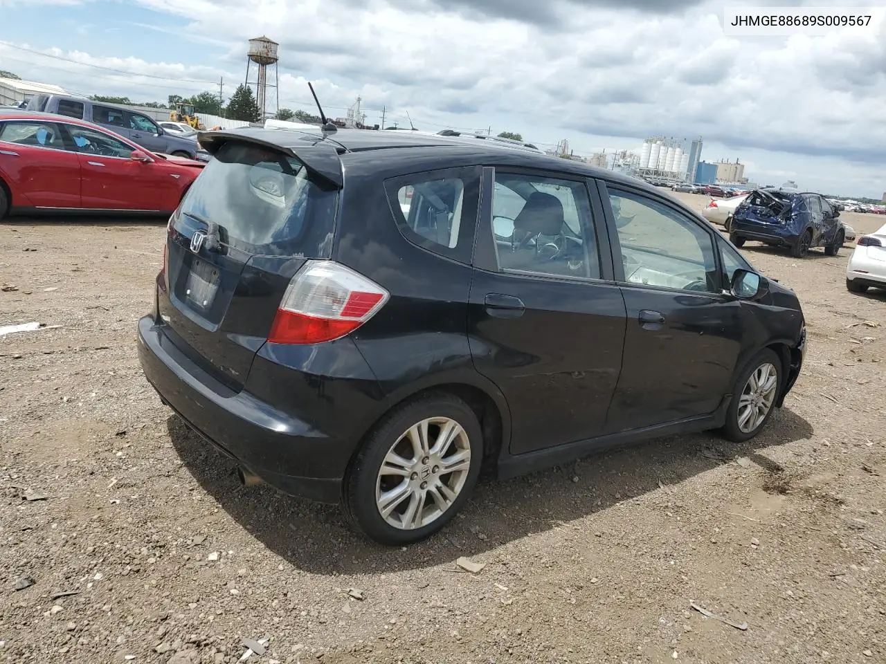 2009 Honda Fit Sport VIN: JHMGE88689S009567 Lot: 61668935