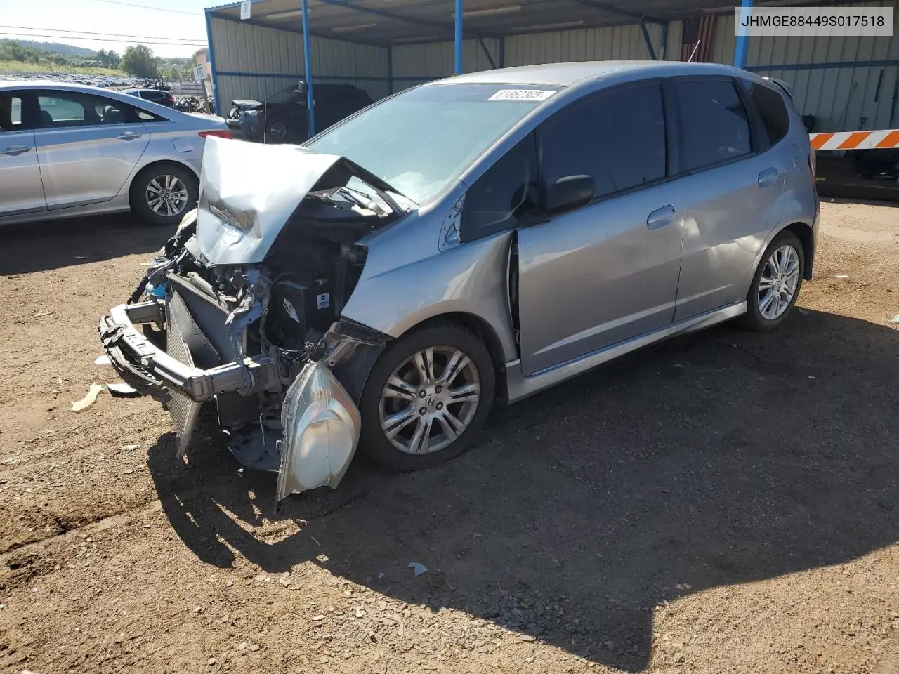 2009 Honda Fit Sport VIN: JHMGE88449S017518 Lot: 61862305