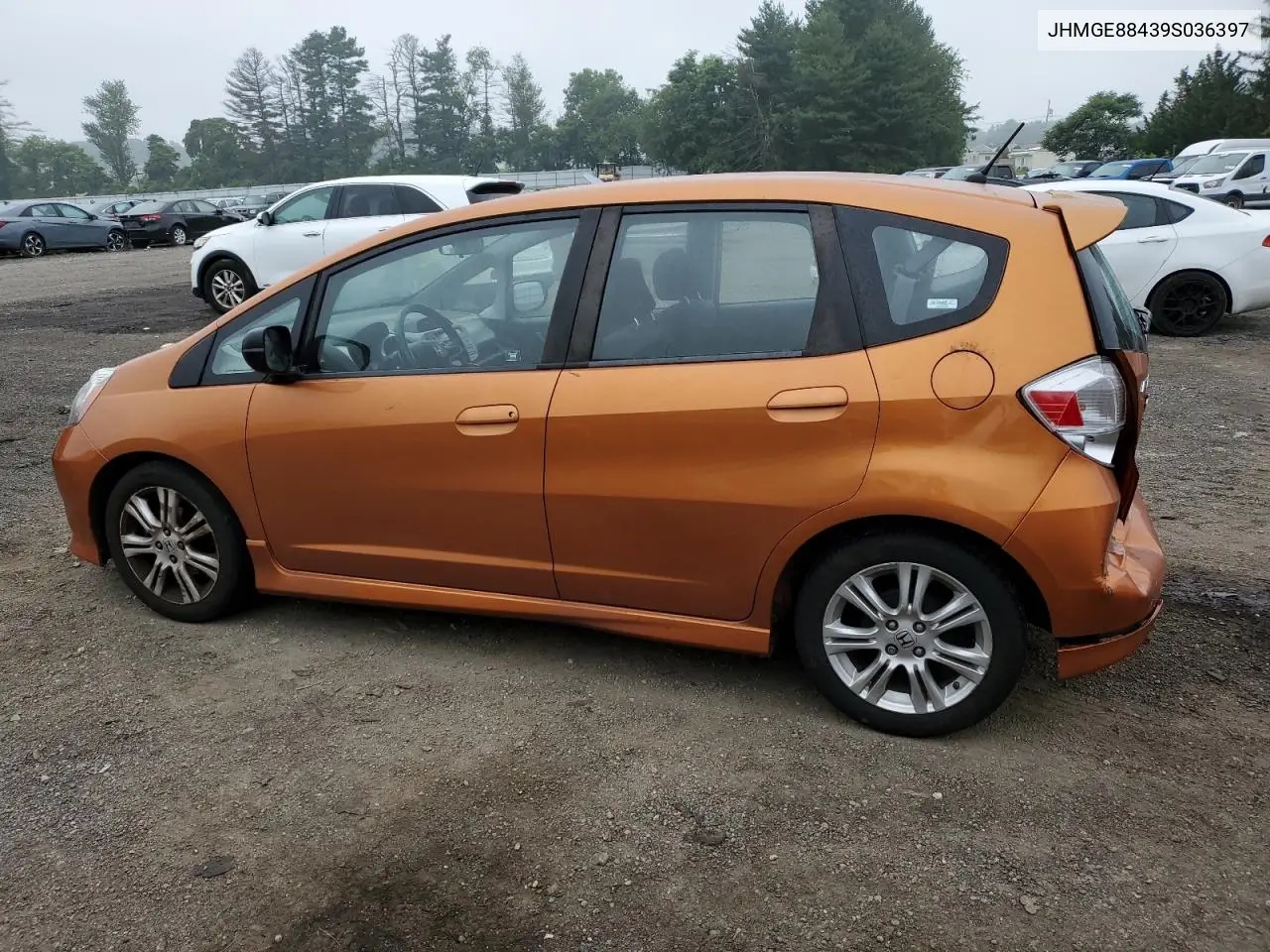 2009 Honda Fit Sport VIN: JHMGE88439S036397 Lot: 62175255
