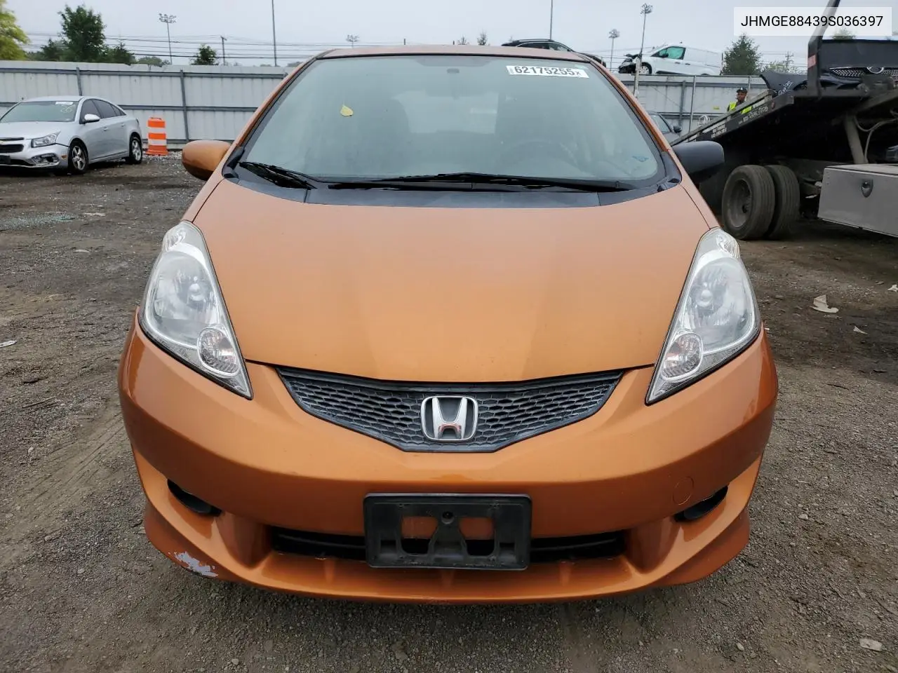2009 Honda Fit Sport VIN: JHMGE88439S036397 Lot: 62175255