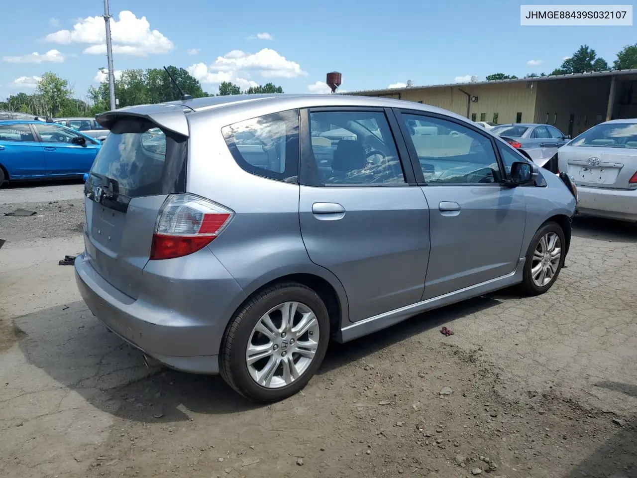 2009 Honda Fit Sport VIN: JHMGE88439S032107 Lot: 62328695