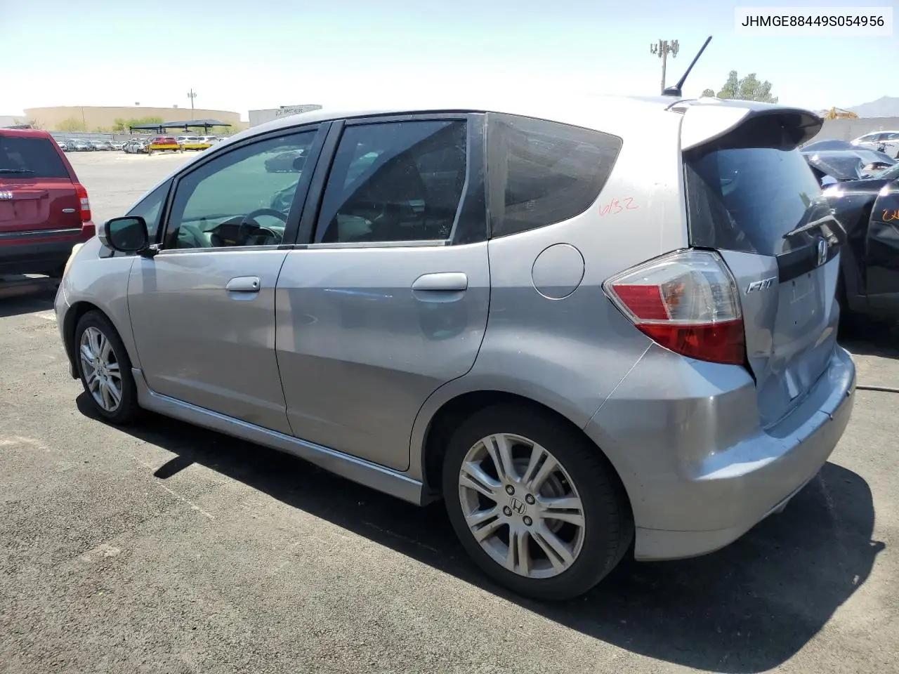 2009 Honda Fit Sport VIN: JHMGE88449S054956 Lot: 62528495