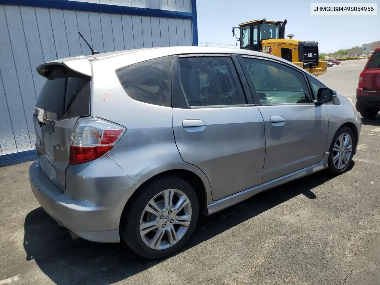 2009 Honda Fit Sport VIN: JHMGE88449S054956 Lot: 62528495