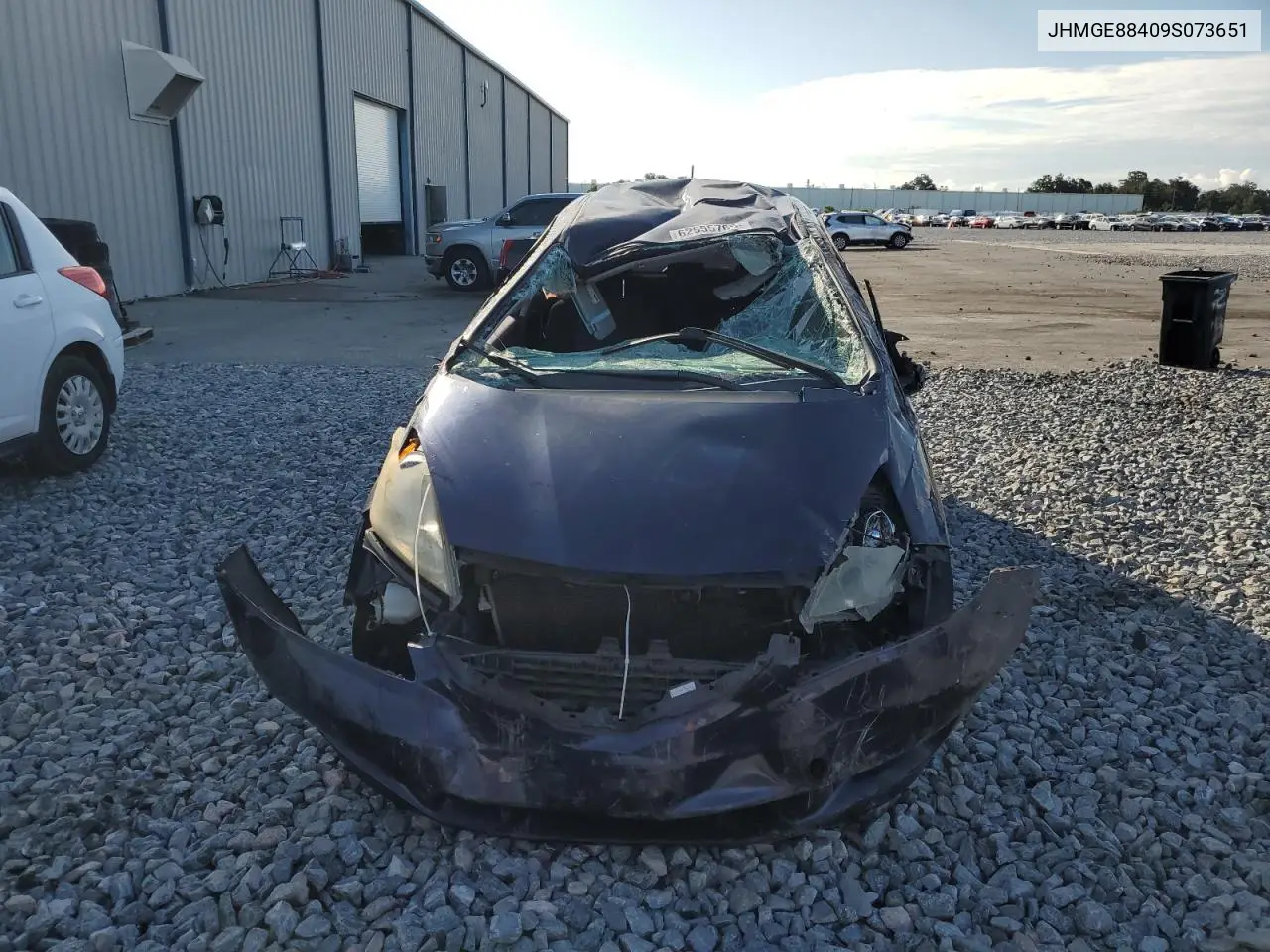 2009 Honda Fit Sport VIN: JHMGE88409S073651 Lot: 62555765