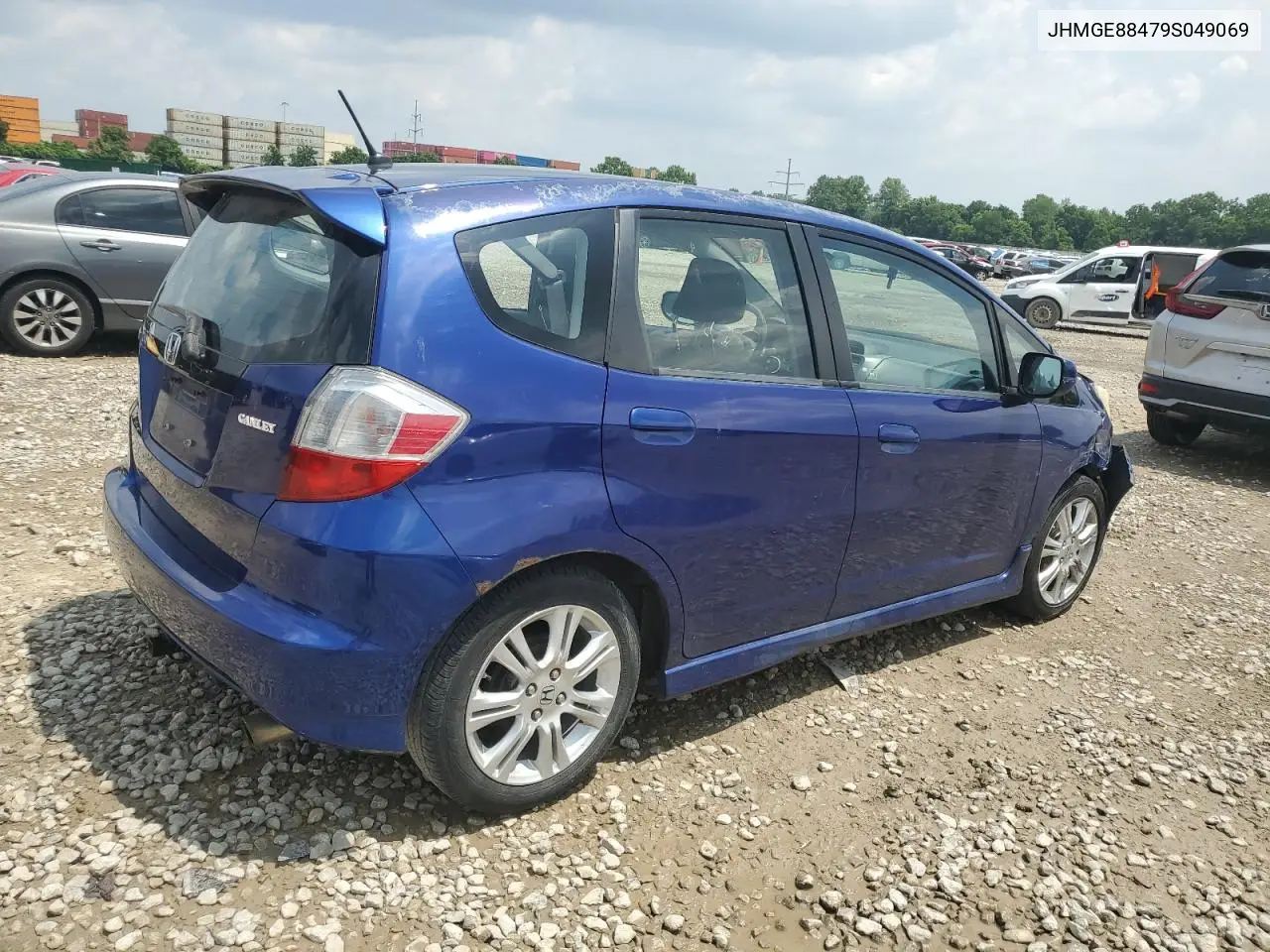 2009 Honda Fit Sport VIN: JHMGE88479S049069 Lot: 62668995