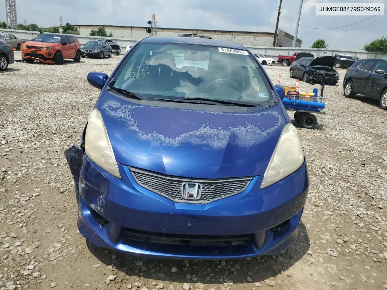 2009 Honda Fit Sport VIN: JHMGE88479S049069 Lot: 62668995
