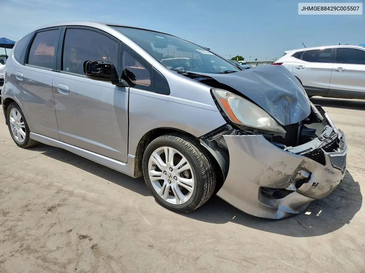 2009 Honda Fit Sport VIN: JHMGE88429C005507 Lot: 65181345