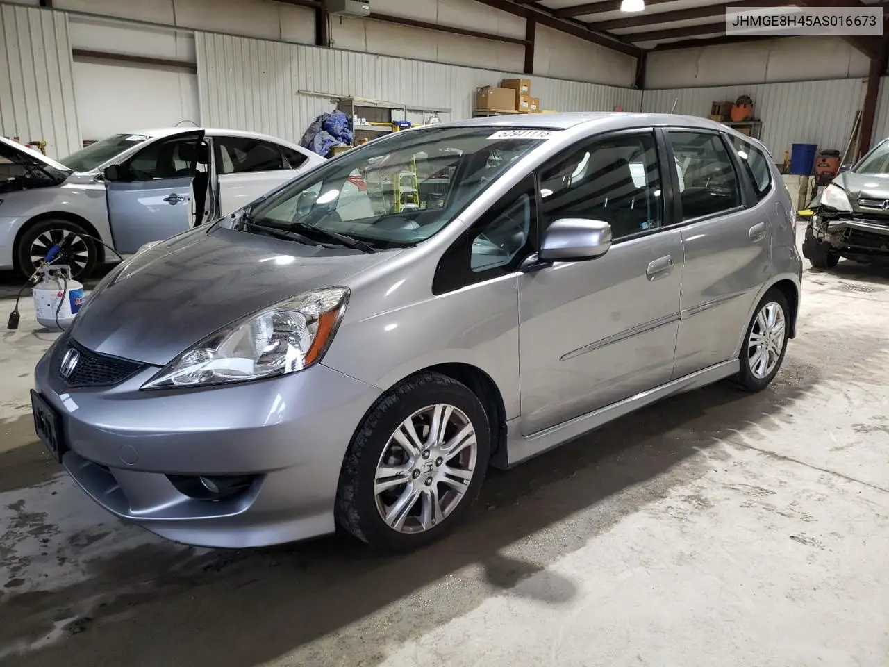 2010 Honda Fit Sport VIN: JHMGE8H45AS016673 Lot: 52941115