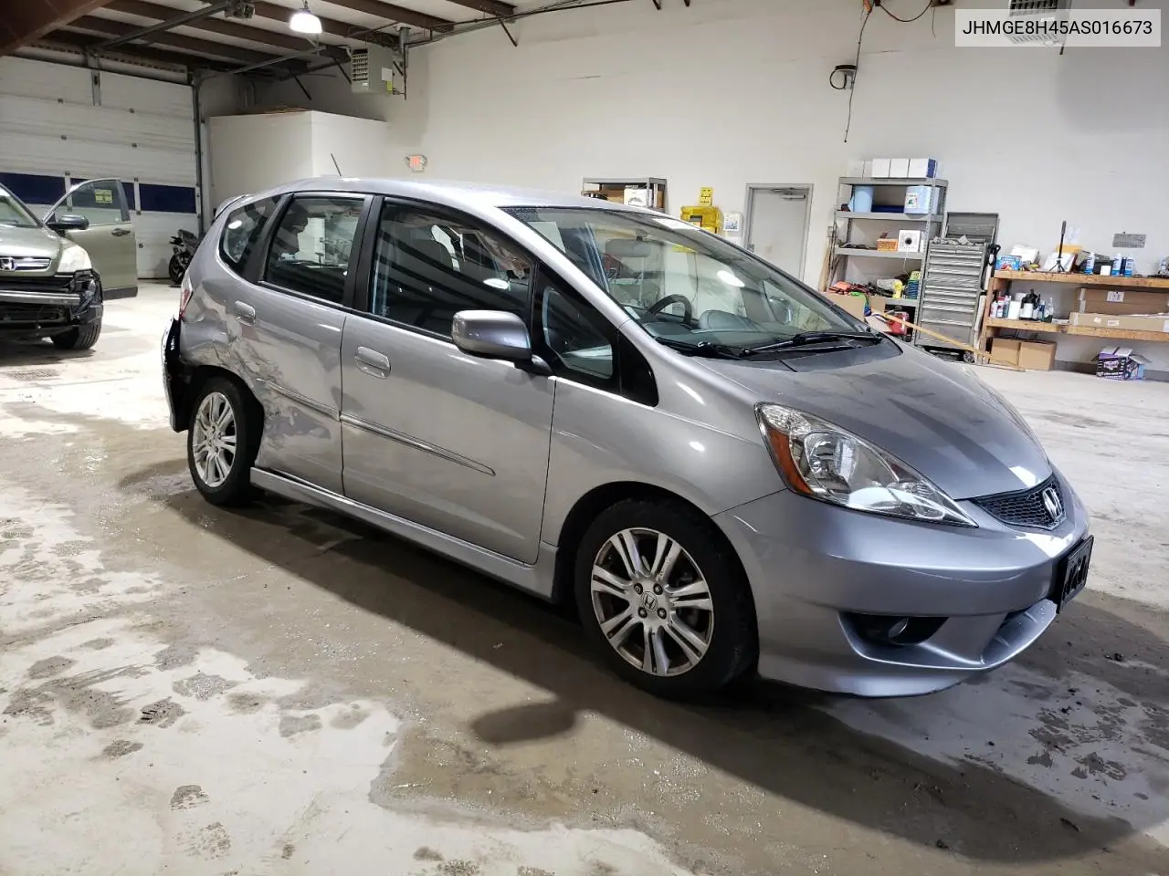 2010 Honda Fit Sport VIN: JHMGE8H45AS016673 Lot: 52941115