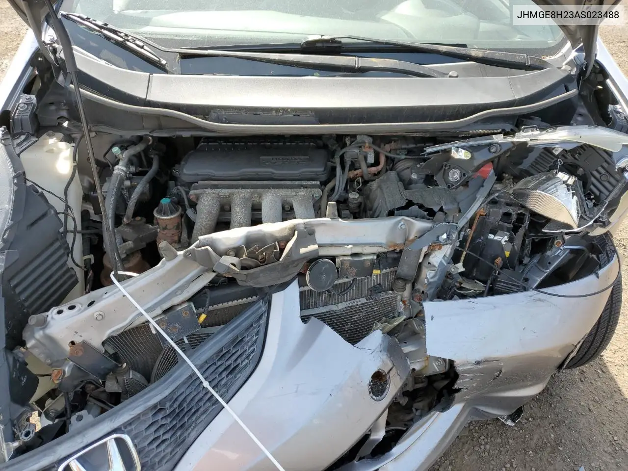 2010 Honda Fit VIN: JHMGE8H23AS023488 Lot: 56278665