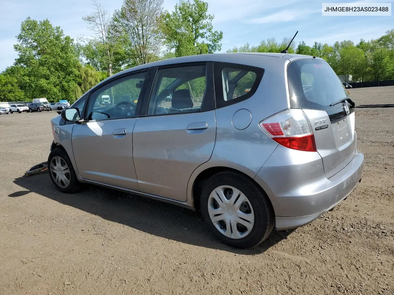 2010 Honda Fit VIN: JHMGE8H23AS023488 Lot: 56278665