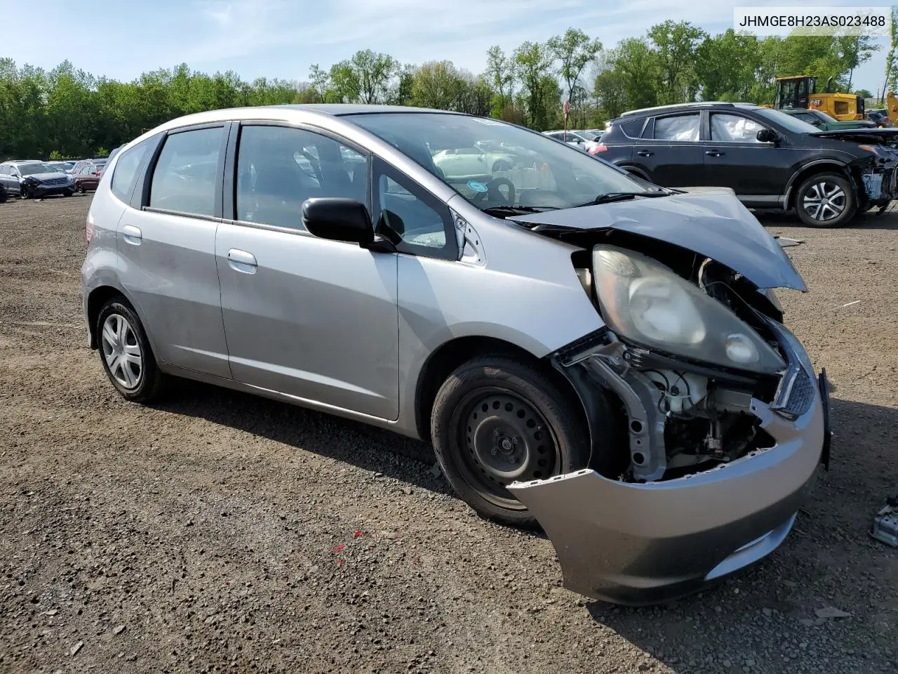 2010 Honda Fit VIN: JHMGE8H23AS023488 Lot: 56278665