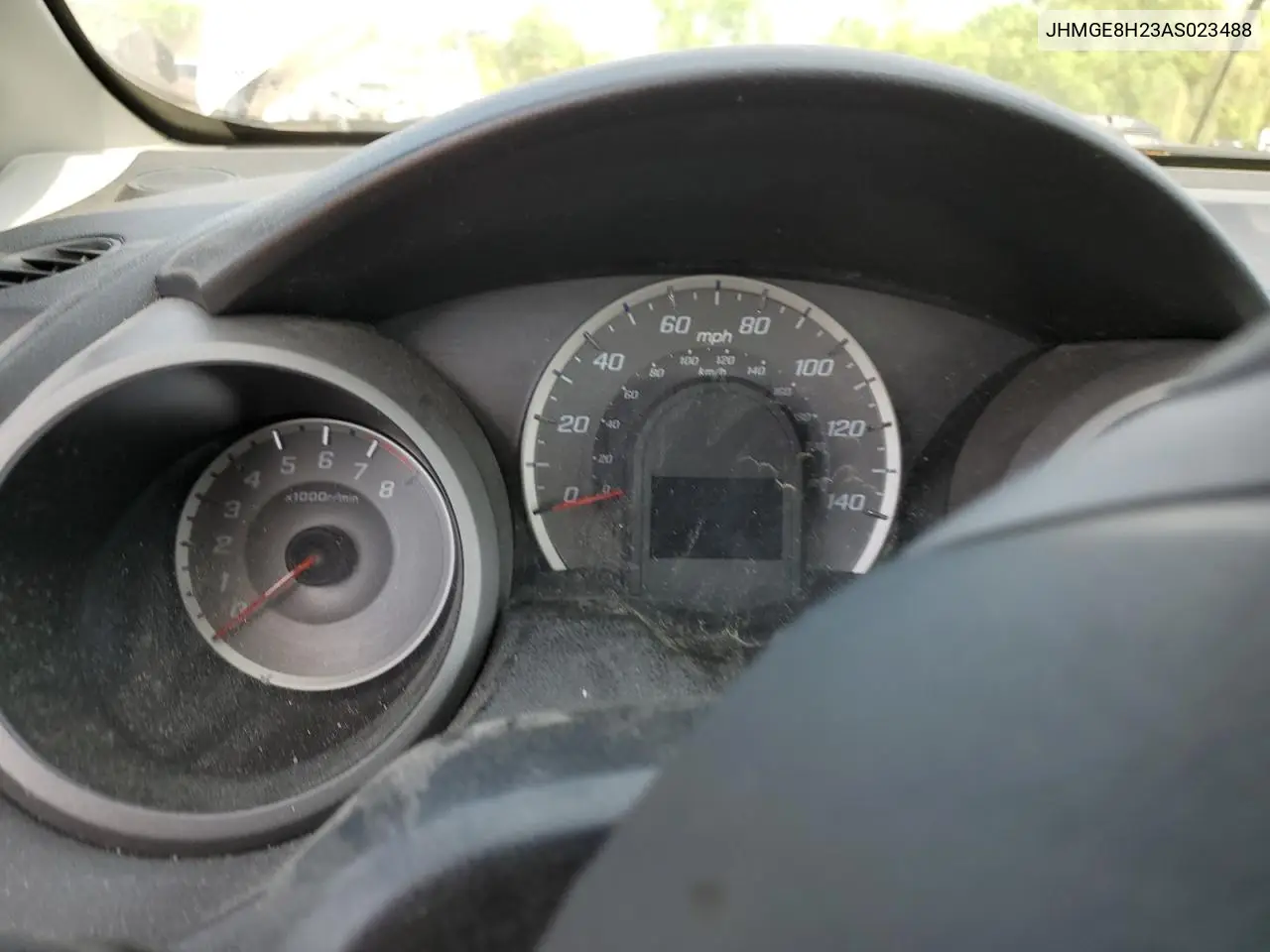 2010 Honda Fit VIN: JHMGE8H23AS023488 Lot: 56278665