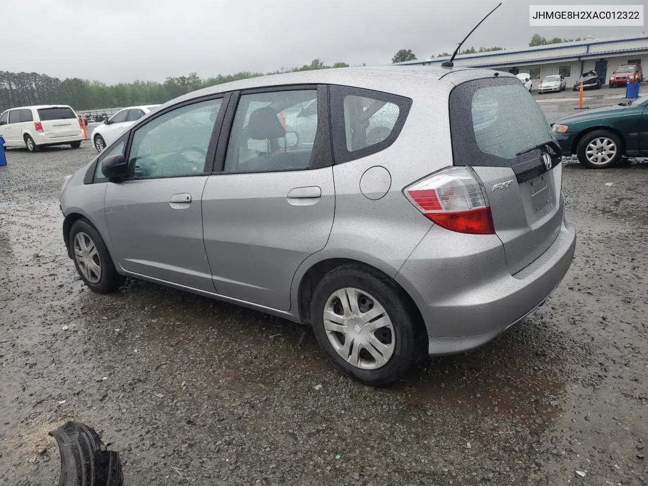 2010 Honda Fit VIN: JHMGE8H2XAC012322 Lot: 56376705