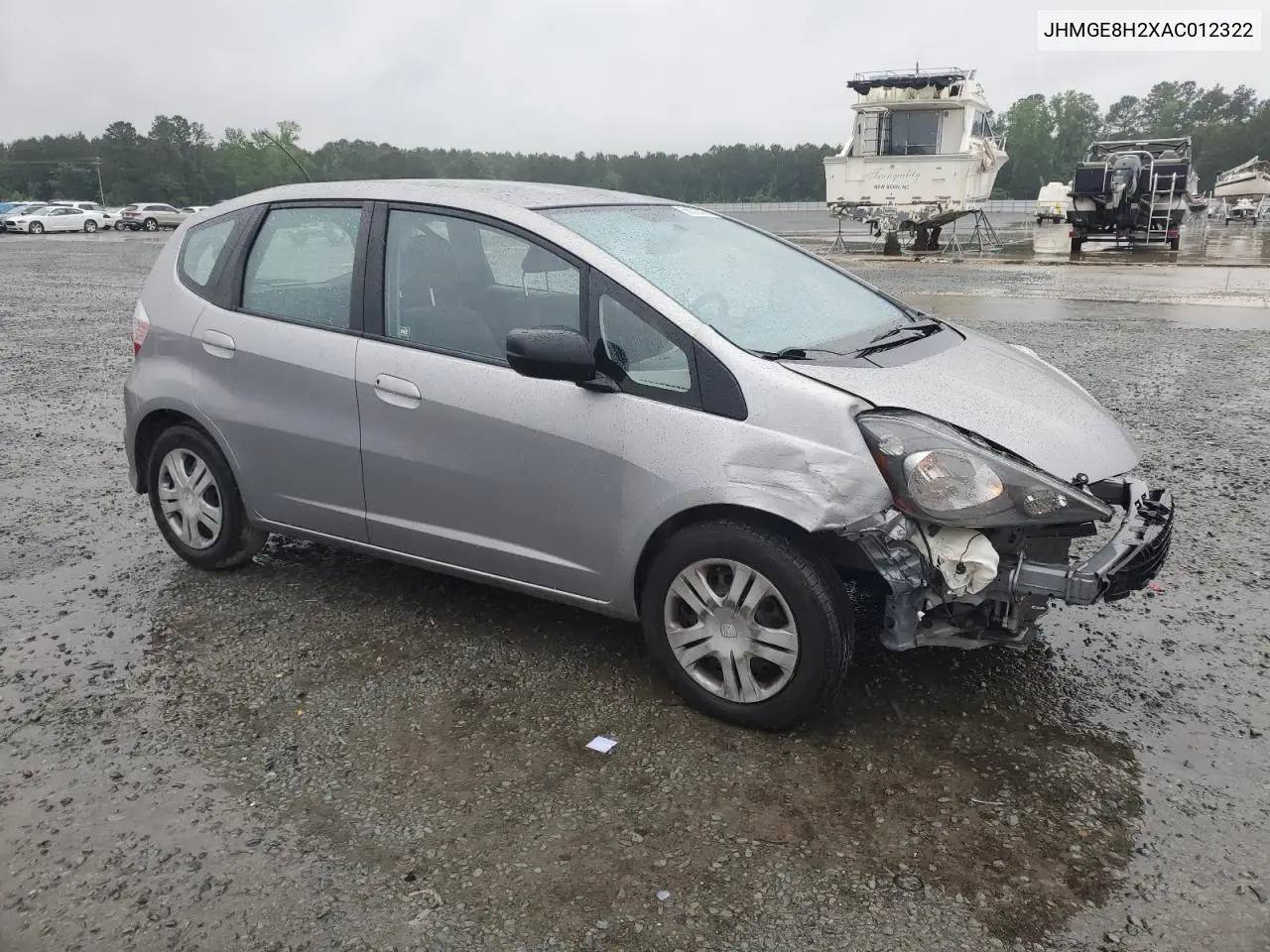 2010 Honda Fit VIN: JHMGE8H2XAC012322 Lot: 56376705