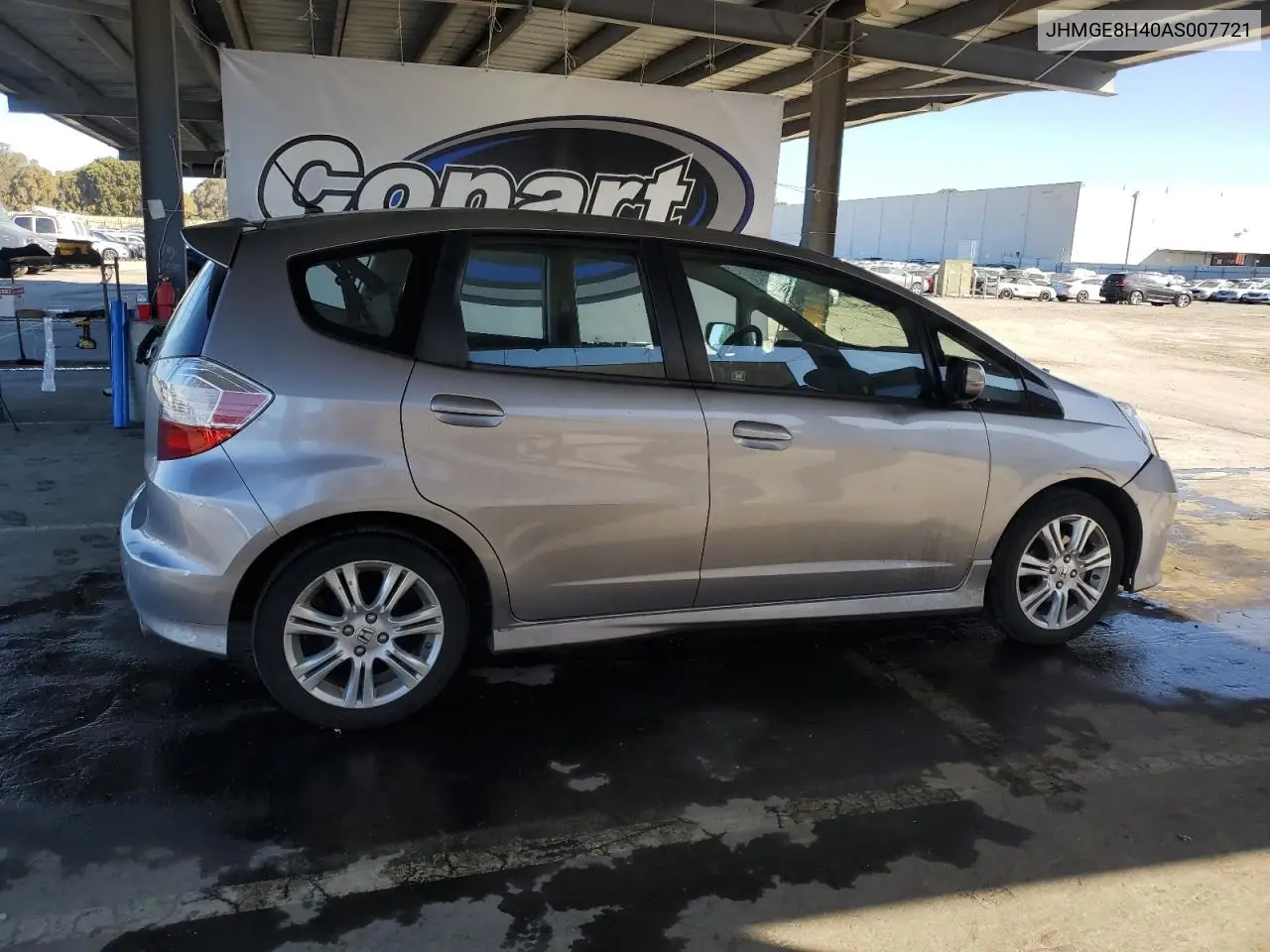 2010 Honda Fit Sport VIN: JHMGE8H40AS007721 Lot: 56498675