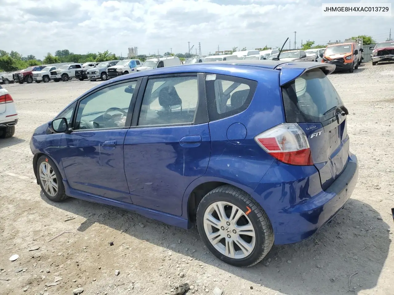 2010 Honda Fit Sport VIN: JHMGE8H4XAC013729 Lot: 56630845