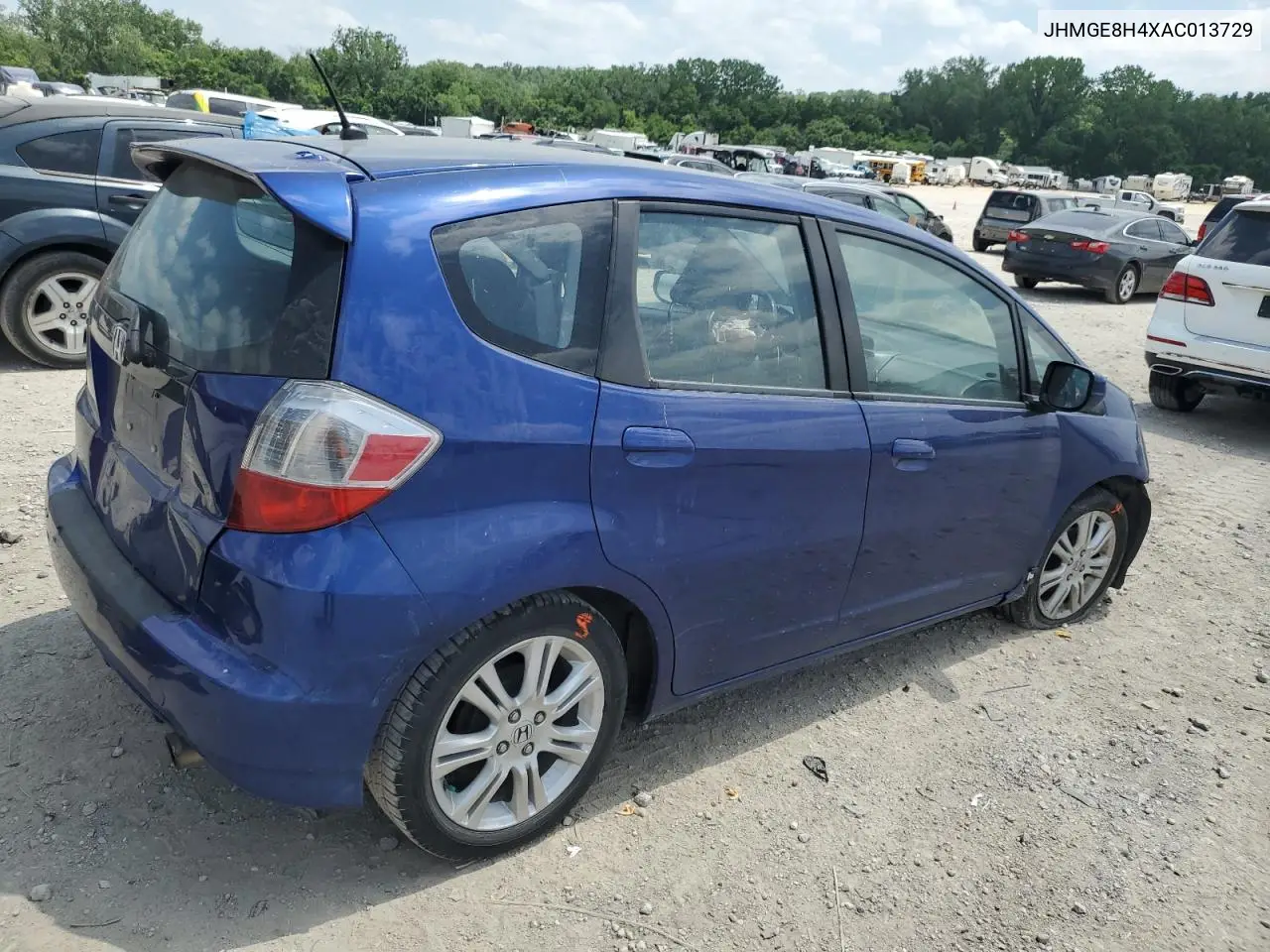 2010 Honda Fit Sport VIN: JHMGE8H4XAC013729 Lot: 56630845