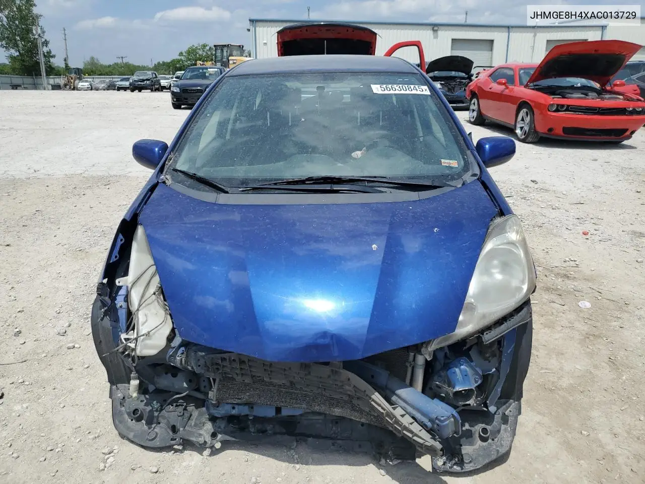 2010 Honda Fit Sport VIN: JHMGE8H4XAC013729 Lot: 56630845