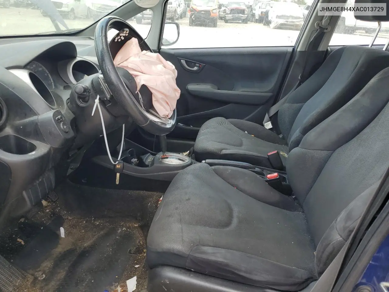 2010 Honda Fit Sport VIN: JHMGE8H4XAC013729 Lot: 56630845