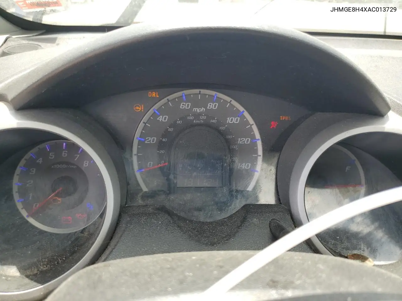 2010 Honda Fit Sport VIN: JHMGE8H4XAC013729 Lot: 56630845