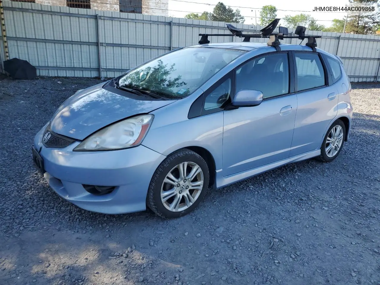 2010 Honda Fit Sport VIN: JHMGE8H44AC009868 Lot: 62073225