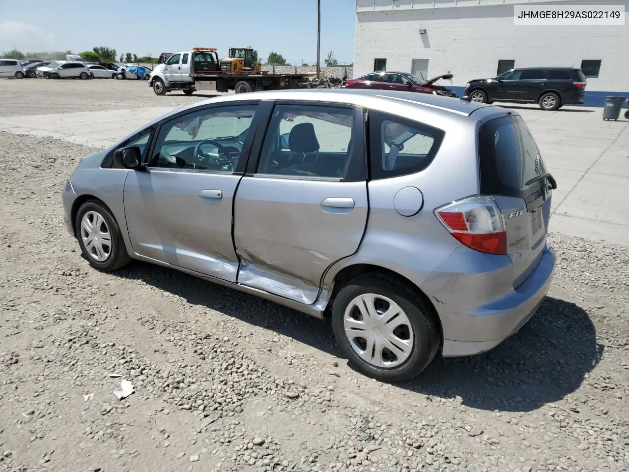 2010 Honda Fit VIN: JHMGE8H29AS022149 Lot: 62584445