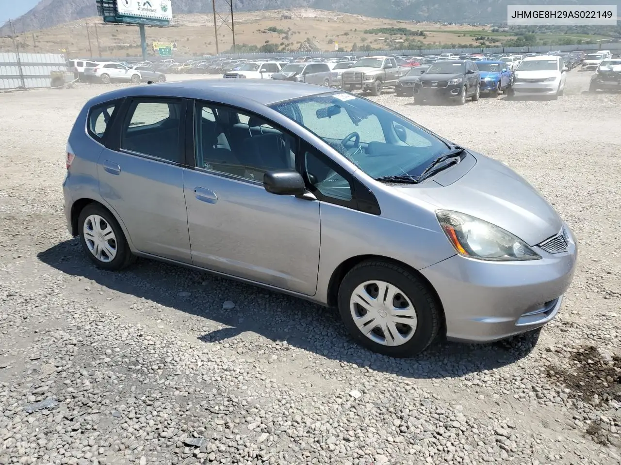 2010 Honda Fit VIN: JHMGE8H29AS022149 Lot: 62584445
