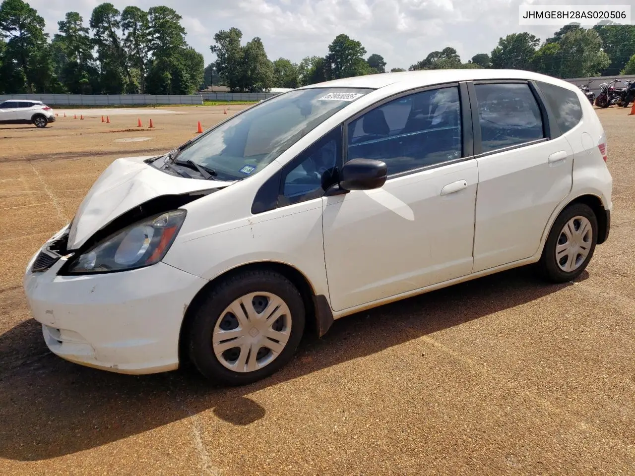 2010 Honda Fit VIN: JHMGE8H28AS020506 Lot: 62965085