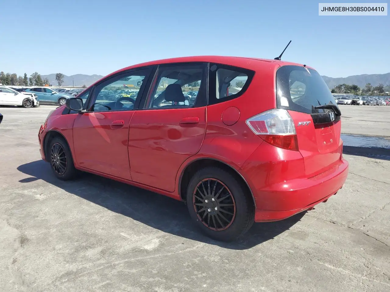 2011 Honda Fit VIN: JHMGE8H30BS004410 Lot: 52044365