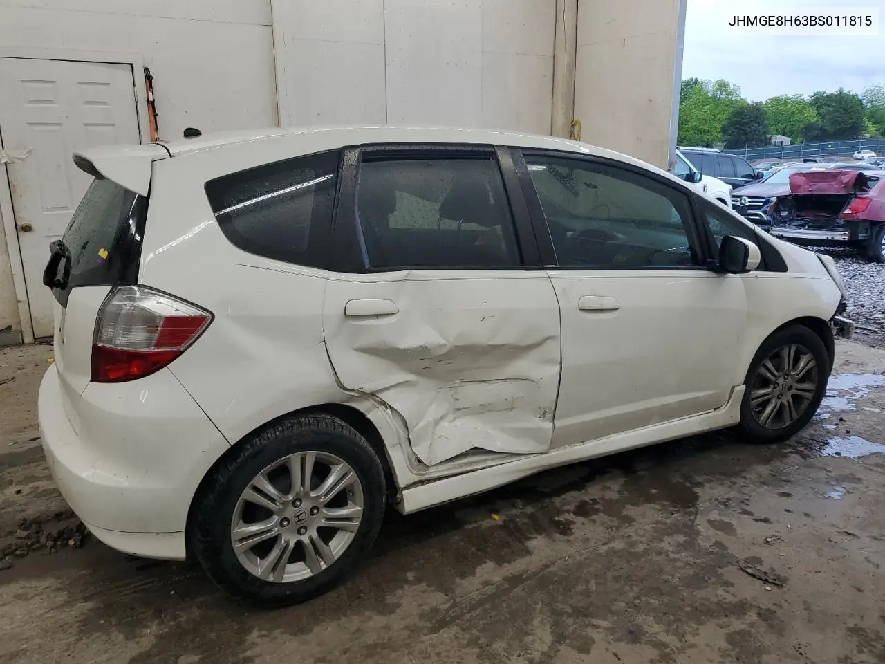 2011 Honda Fit Sport VIN: JHMGE8H63BS011815 Lot: 56566585