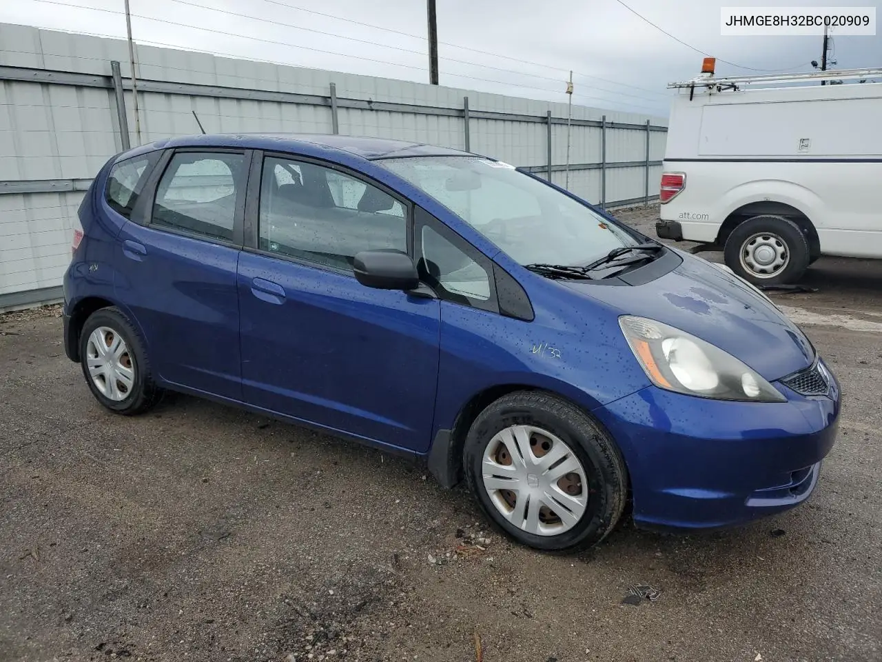 2011 Honda Fit VIN: JHMGE8H32BC020909 Lot: 56850085