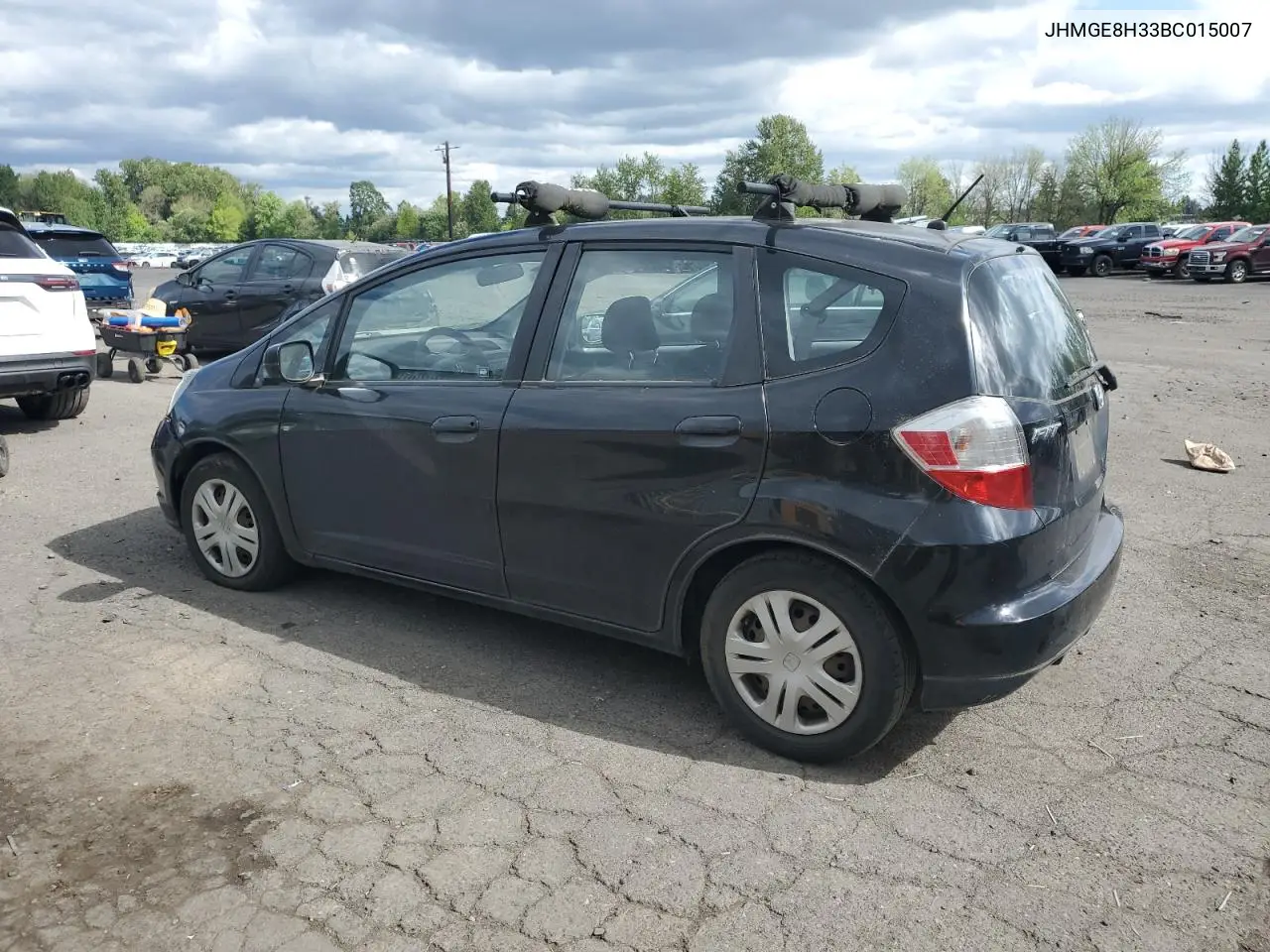 2011 Honda Fit VIN: JHMGE8H33BC015007 Lot: 56967105