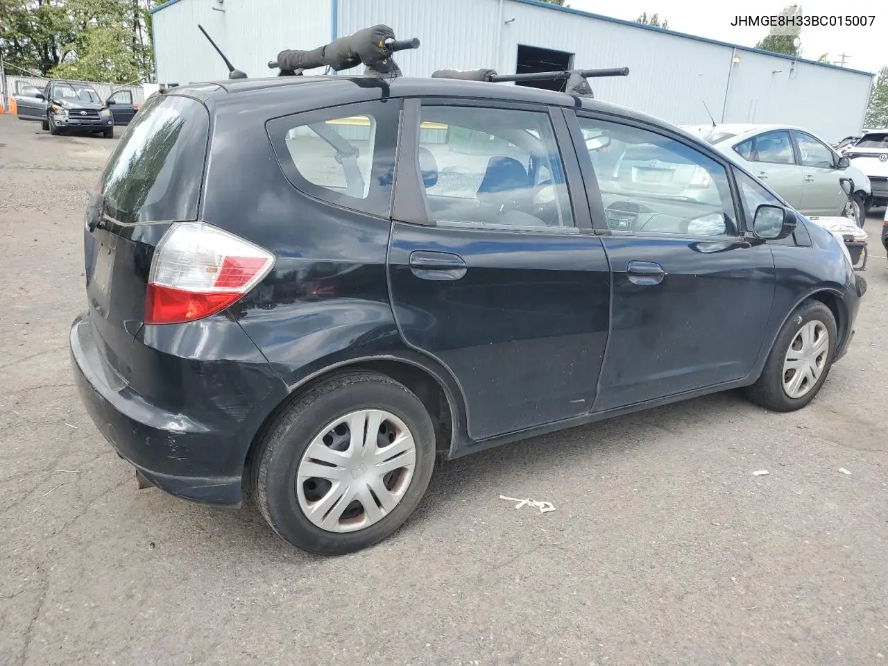2011 Honda Fit VIN: JHMGE8H33BC015007 Lot: 56967105
