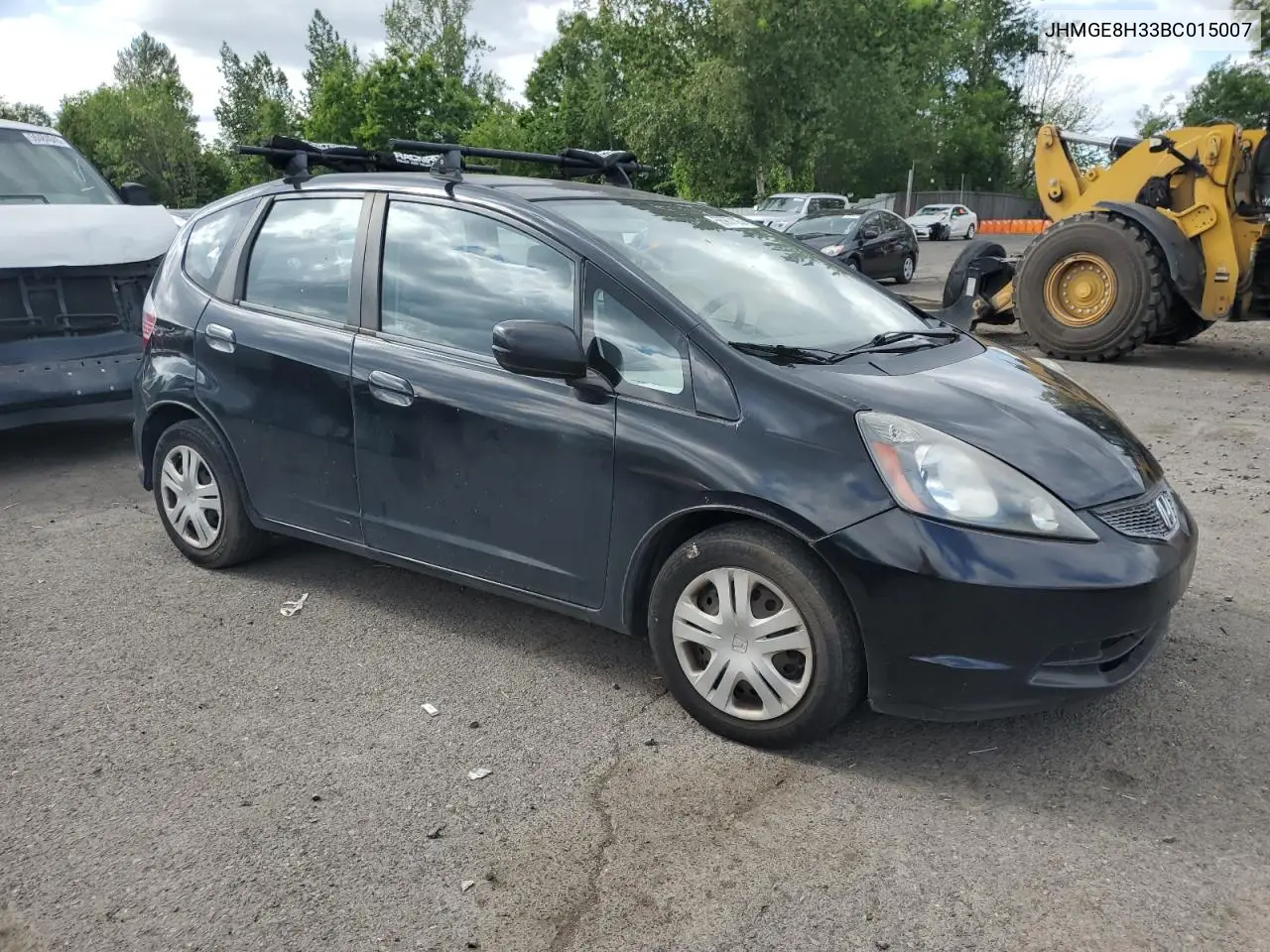 2011 Honda Fit VIN: JHMGE8H33BC015007 Lot: 56967105