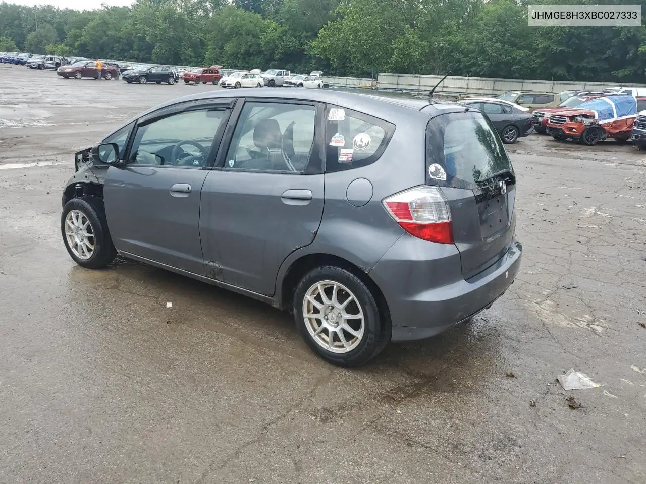 2011 Honda Fit VIN: JHMGE8H3XBC027333 Lot: 62495275