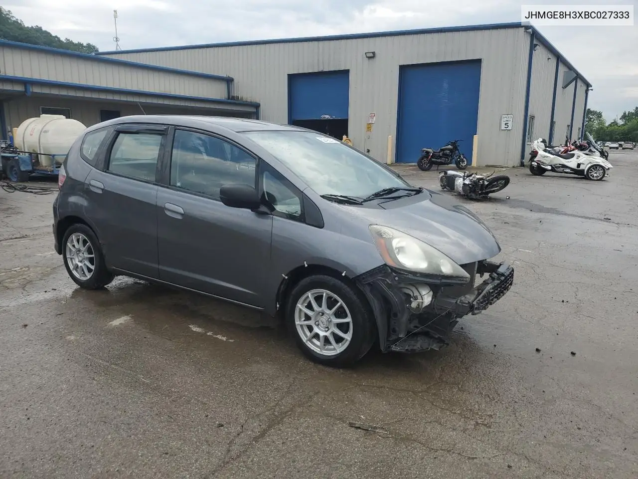 2011 Honda Fit VIN: JHMGE8H3XBC027333 Lot: 62495275