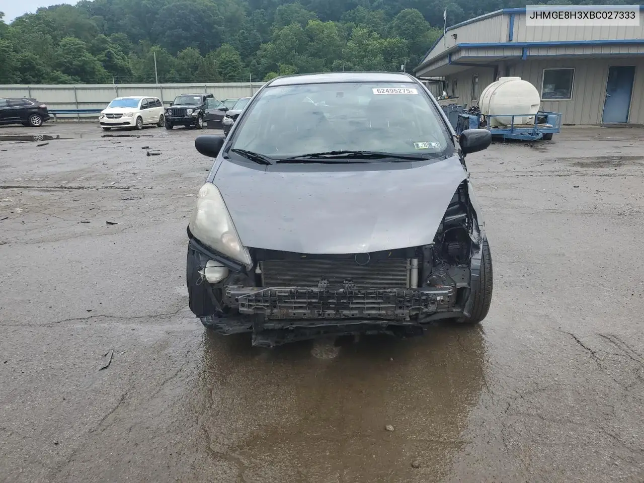 2011 Honda Fit VIN: JHMGE8H3XBC027333 Lot: 62495275