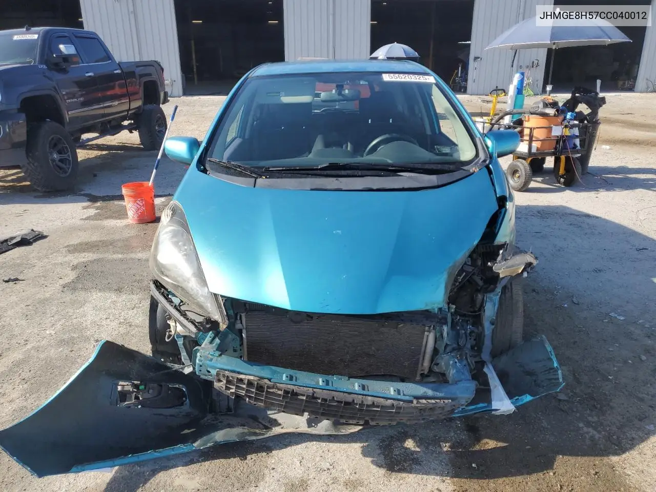 2012 Honda Fit Sport VIN: JHMGE8H57CC040012 Lot: 55620325