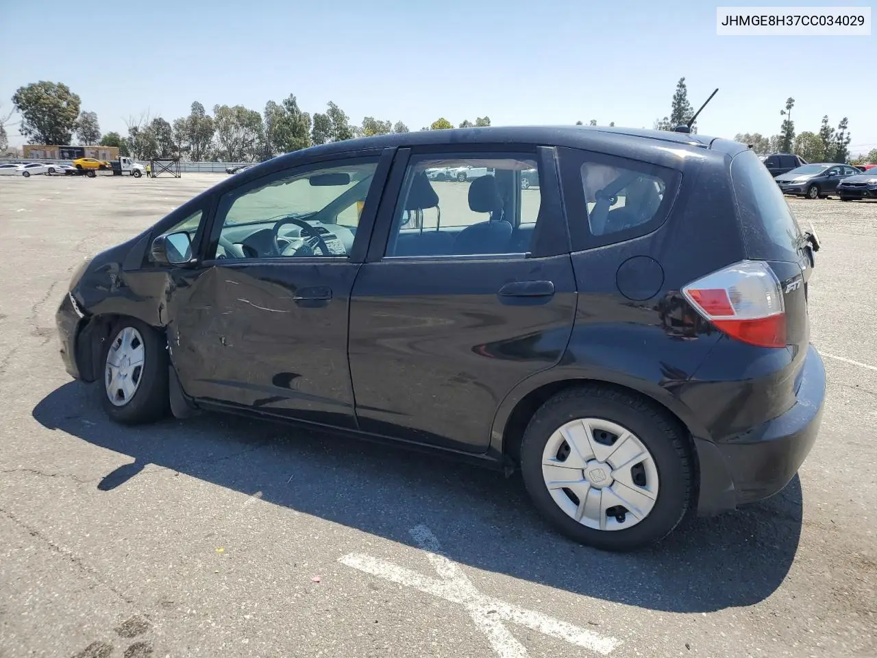 2012 Honda Fit VIN: JHMGE8H37CC034029 Lot: 56256845