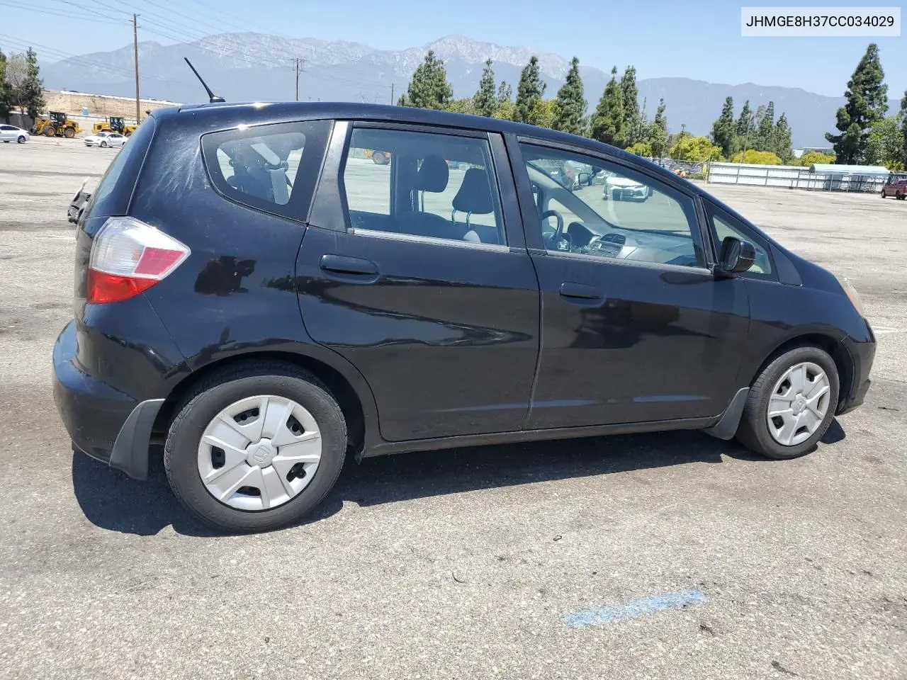 2012 Honda Fit VIN: JHMGE8H37CC034029 Lot: 56256845