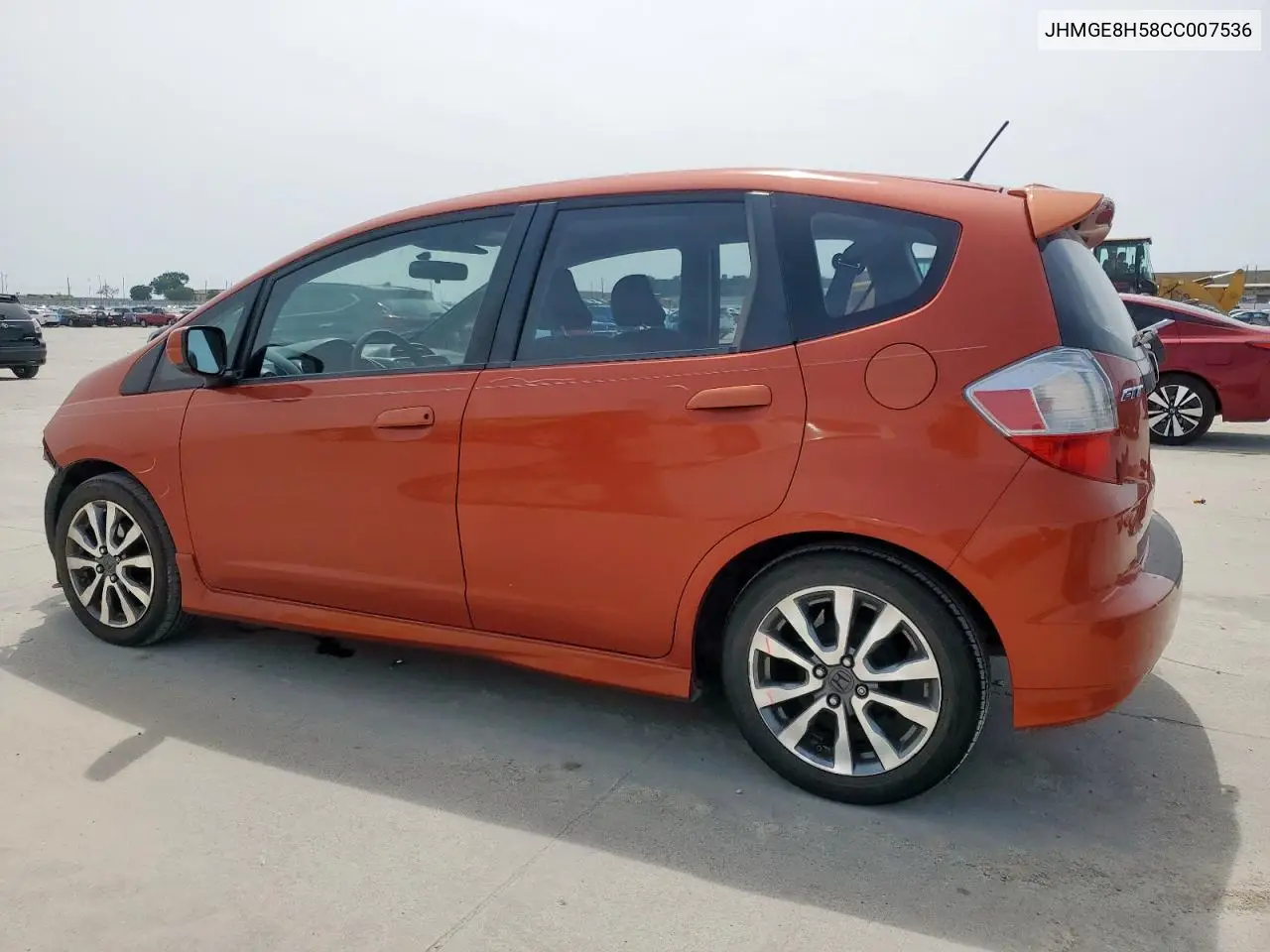 2012 Honda Fit Sport VIN: JHMGE8H58CC007536 Lot: 56745825