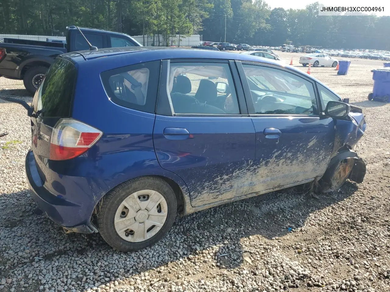 2012 Honda Fit VIN: JHMGE8H3XCC004961 Lot: 61347355