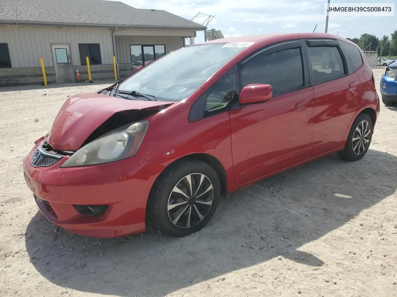 2012 Honda Fit VIN: JHMGE8H39CS008473 Lot: 61982345